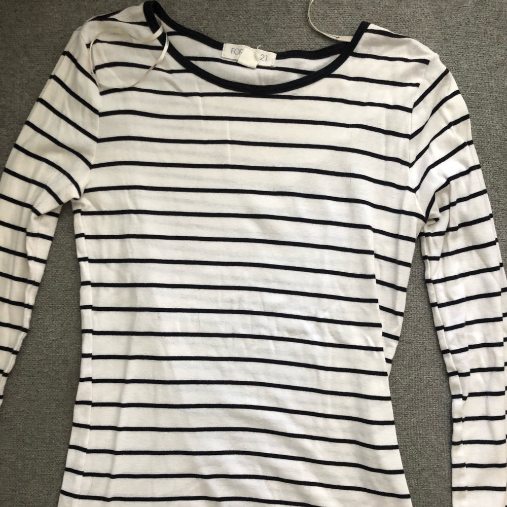 Striped long sleeve shirt